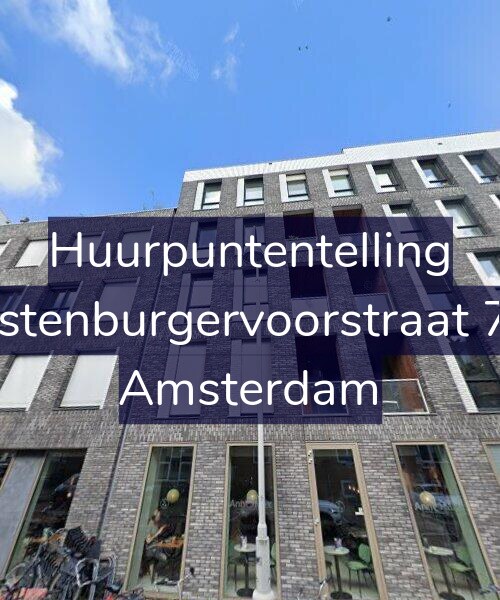 Foto gevel Huurpuntentelling voor Oostenburgervoorstraat 7-G, Amsterdam