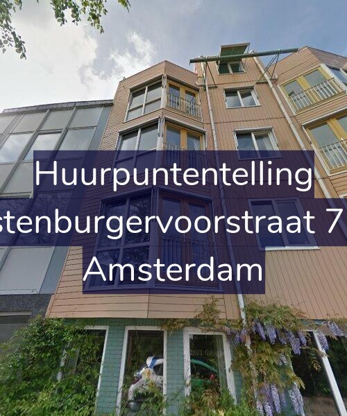 Foto gevel Huurpuntentelling voor Oostenburgervoorstraat 75-A, Amsterdam