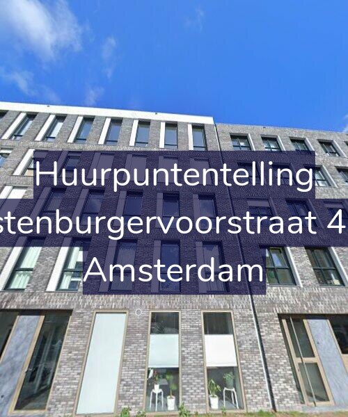 Foto gevel Huurpuntentelling voor Oostenburgervoorstraat 47-B, Amsterdam
