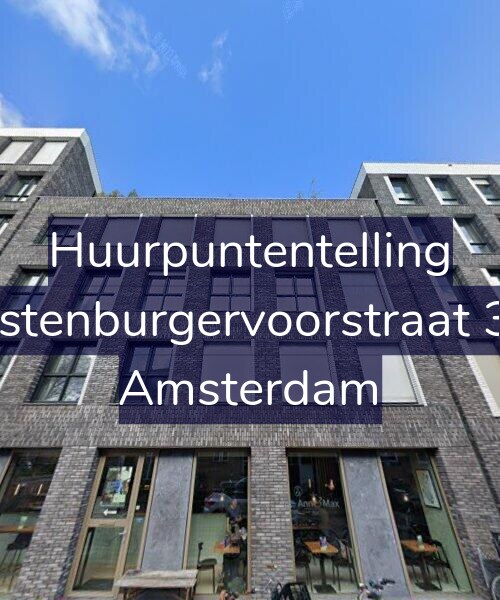 Foto gevel Huurpuntentelling voor Oostenburgervoorstraat 3-C, Amsterdam