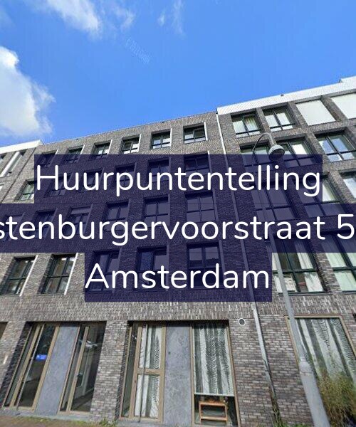 Foto gevel Huurpuntentelling voor Oostenburgervoorstraat 51-K, Amsterdam