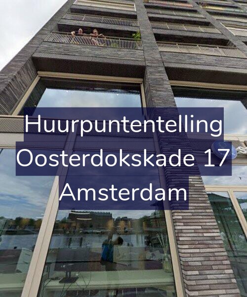 Foto gevel Huurpuntentelling voor Oosterdokskade 17, Amsterdam