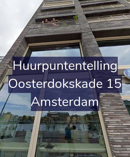 Foto gevel Huurpuntentelling voor Oosterdokskade 15, Amsterdam