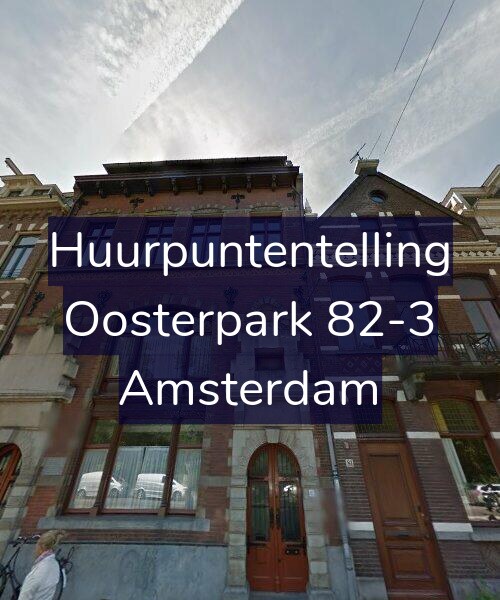 Foto gevel Huurpuntentelling voor Oosterpark 82-3, Amsterdam