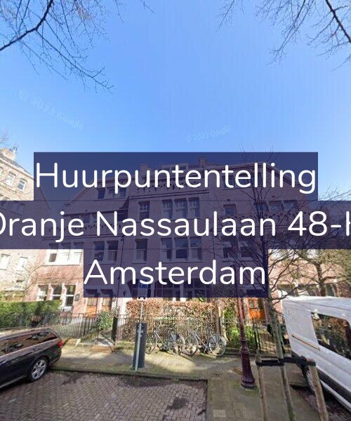Foto gevel Huurpuntentelling voor Oranje Nassaulaan 48-H, Amsterdam