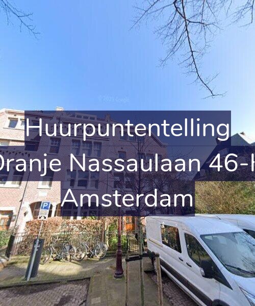 Foto gevel Huurpuntentelling voor Oranje Nassaulaan 46-H, Amsterdam