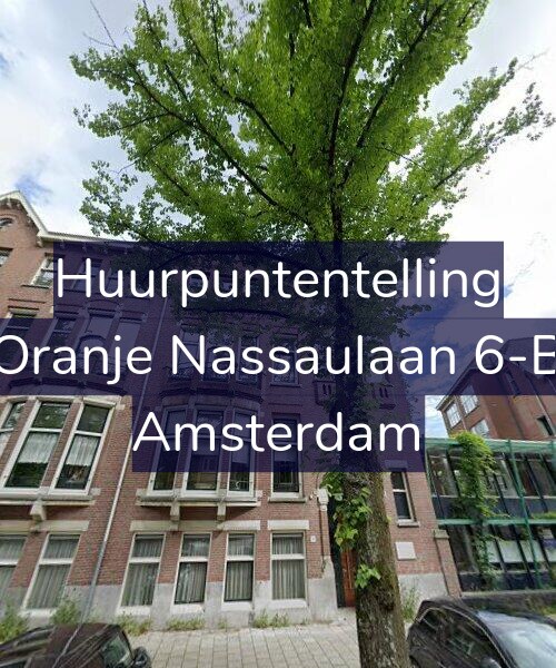 Foto gevel Huurpuntentelling voor Oranje Nassaulaan 6-B, Amsterdam