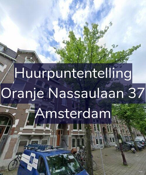 Foto gevel Huurpuntentelling voor Oranje Nassaulaan 37, Amsterdam