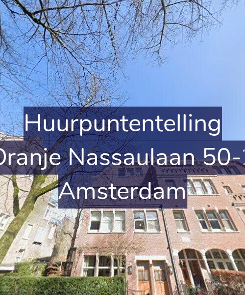 Foto gevel Huurpuntentelling voor Oranje Nassaulaan 50-2, Amsterdam