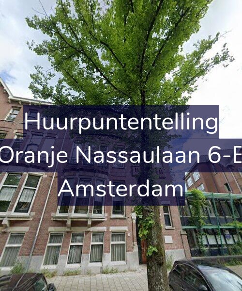 Foto gevel Huurpuntentelling voor Oranje Nassaulaan 6-E, Amsterdam