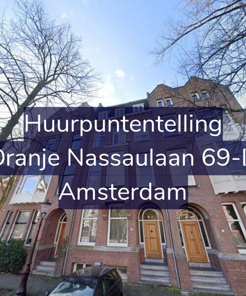 Foto gevel Huurpuntentelling voor Oranje Nassaulaan 69-D, Amsterdam