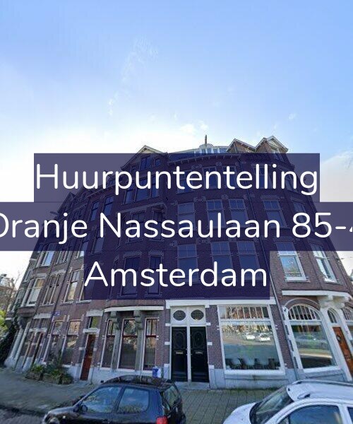 Foto gevel Huurpuntentelling voor Oranje Nassaulaan 85-4, Amsterdam