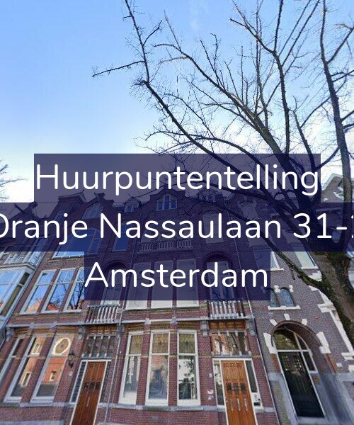Foto gevel Huurpuntentelling voor Oranje Nassaulaan 31-2, Amsterdam