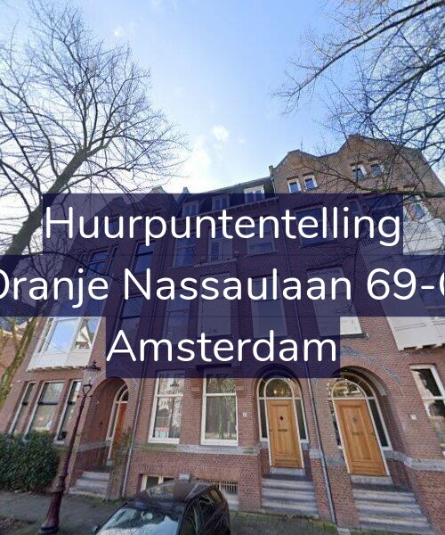 Foto gevel Huurpuntentelling voor Oranje Nassaulaan 69-C, Amsterdam