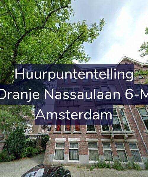 Foto gevel Huurpuntentelling voor Oranje Nassaulaan 6-M, Amsterdam