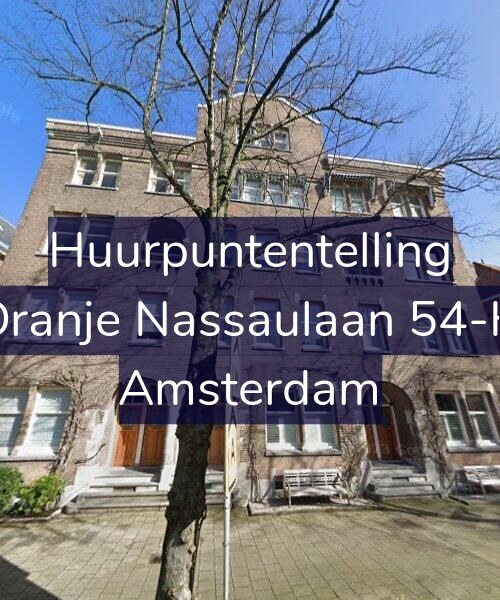 Foto gevel Huurpuntentelling voor Oranje Nassaulaan 54-H, Amsterdam