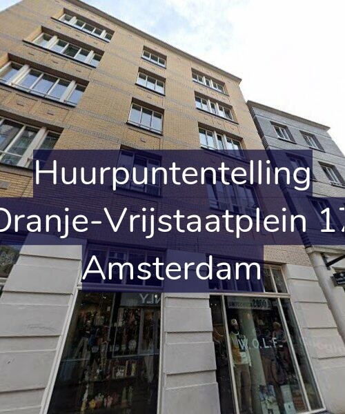 Foto gevel Huurpuntentelling voor Oranje-Vrijstaatplein 17, Amsterdam