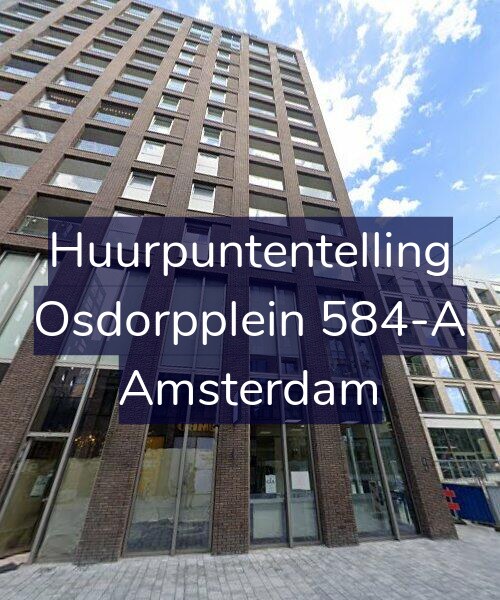 Foto gevel Huurpuntentelling voor Osdorpplein 584-A, Amsterdam