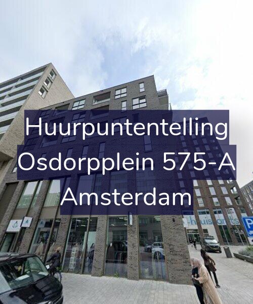 Foto gevel Huurpuntentelling voor Osdorpplein 575-A, Amsterdam