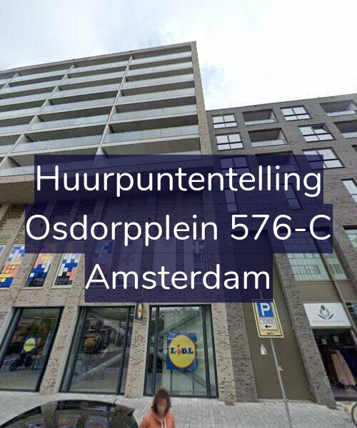 Foto gevel Huurpuntentelling voor Osdorpplein 576-C, Amsterdam