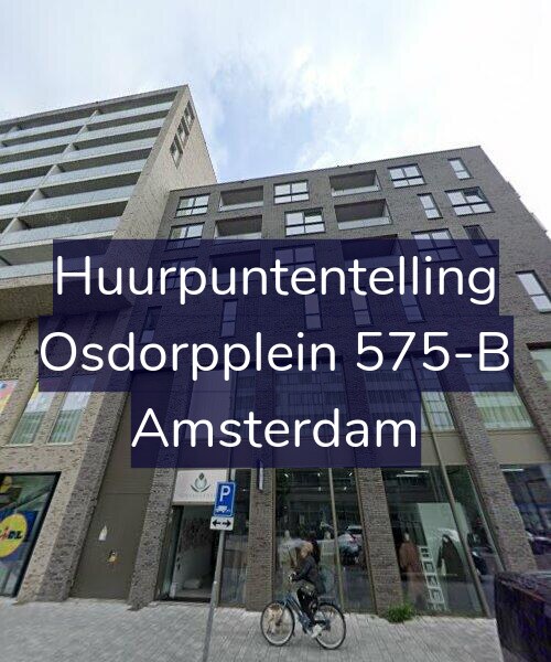 Foto gevel Huurpuntentelling voor Osdorpplein 575-B, Amsterdam