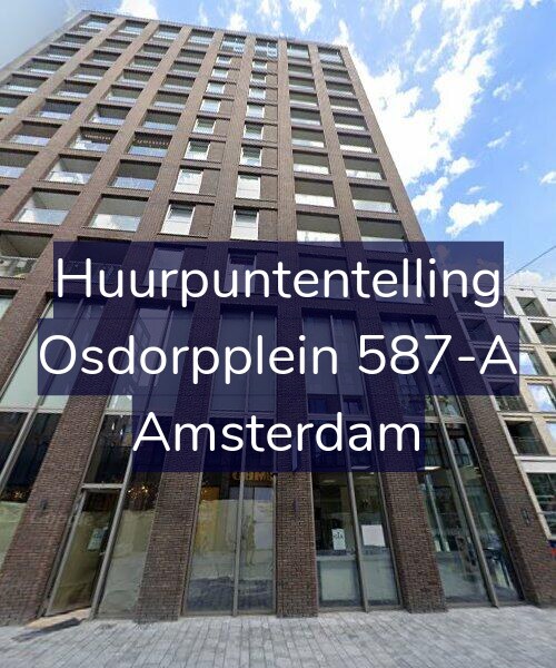 Foto gevel Huurpuntentelling voor Osdorpplein 587-A, Amsterdam