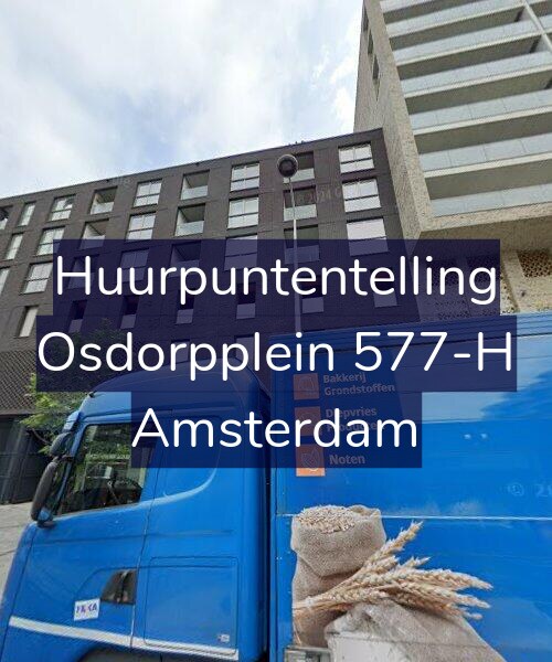 Foto gevel Huurpuntentelling voor Osdorpplein 577-H, Amsterdam