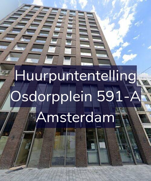 Foto gevel Huurpuntentelling voor Osdorpplein 591-A, Amsterdam