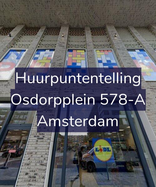 Foto gevel Huurpuntentelling voor Osdorpplein 578-A, Amsterdam