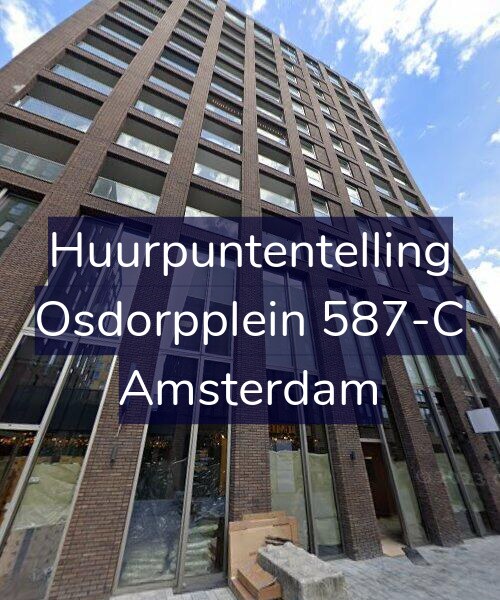 Foto gevel Huurpuntentelling voor Osdorpplein 587-C, Amsterdam