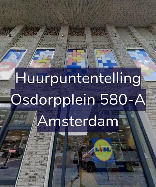 Foto gevel Huurpuntentelling voor Osdorpplein 580-A, Amsterdam