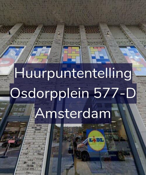 Foto gevel Huurpuntentelling voor Osdorpplein 577-D, Amsterdam