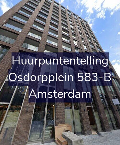 Foto gevel Huurpuntentelling voor Osdorpplein 583-B, Amsterdam
