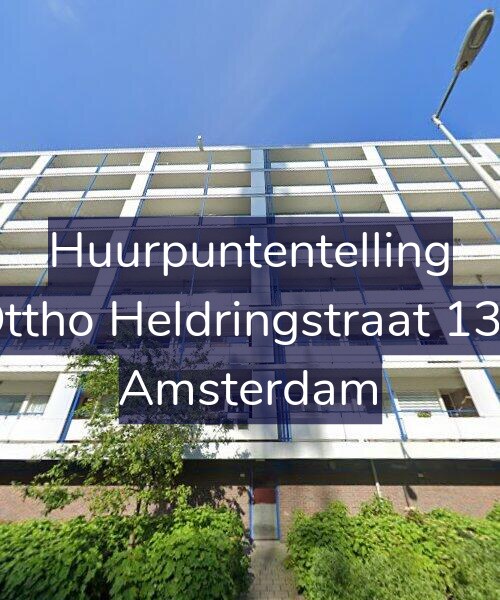 Foto gevel Huurpuntentelling voor Ottho Heldringstraat 134, Amsterdam