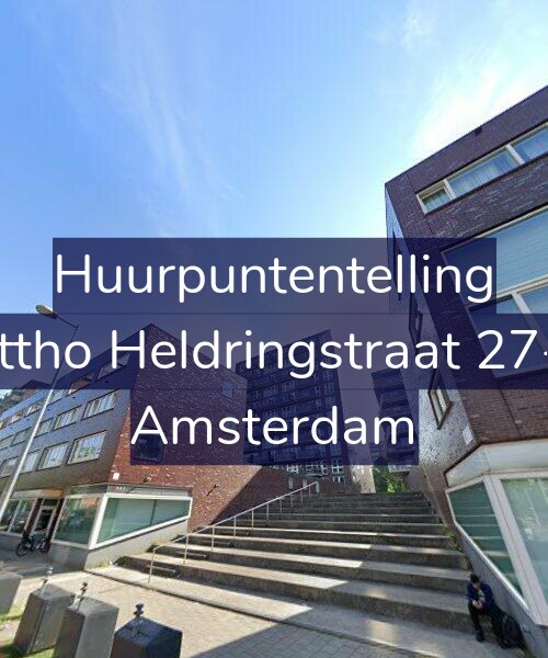 Foto gevel Huurpuntentelling voor Ottho Heldringstraat 27-F, Amsterdam