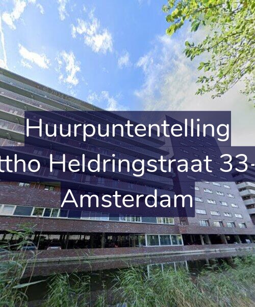 Foto gevel Huurpuntentelling voor Ottho Heldringstraat 33-D, Amsterdam