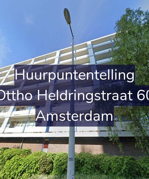 Foto gevel Huurpuntentelling voor Ottho Heldringstraat 60, Amsterdam