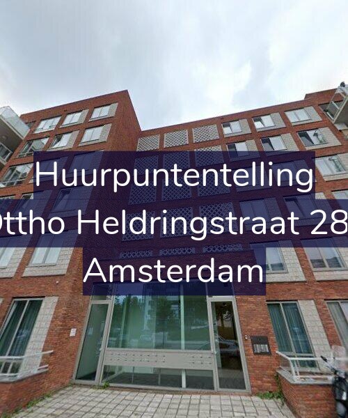 Foto gevel Huurpuntentelling voor Ottho Heldringstraat 286, Amsterdam