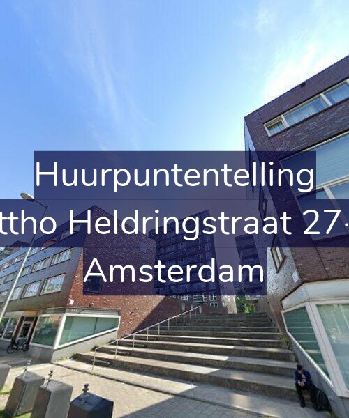 Foto gevel Huurpuntentelling voor Ottho Heldringstraat 27-X, Amsterdam