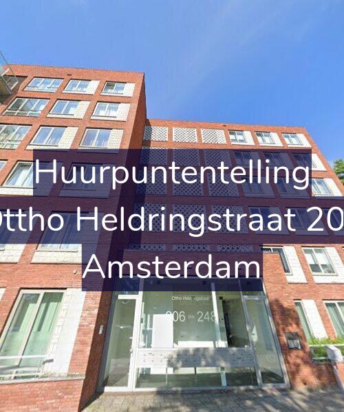 Foto gevel Huurpuntentelling voor Ottho Heldringstraat 206, Amsterdam