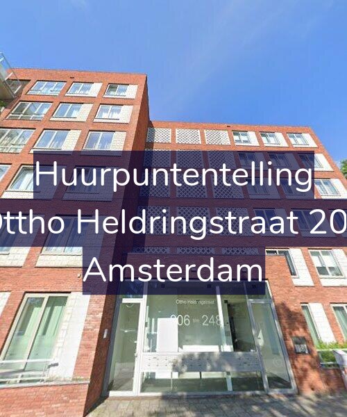 Foto gevel Huurpuntentelling voor Ottho Heldringstraat 208, Amsterdam