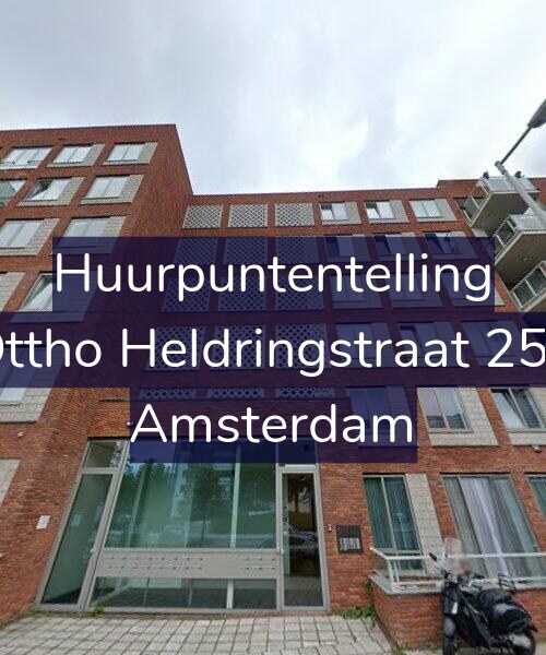 Foto gevel Huurpuntentelling voor Ottho Heldringstraat 252, Amsterdam