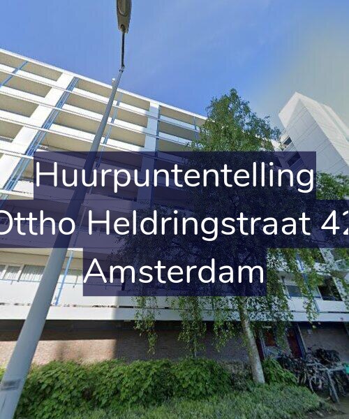 Foto gevel Huurpuntentelling voor Ottho Heldringstraat 42, Amsterdam