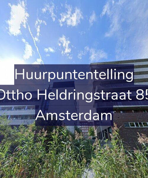 Foto gevel Huurpuntentelling voor Ottho Heldringstraat 85, Amsterdam