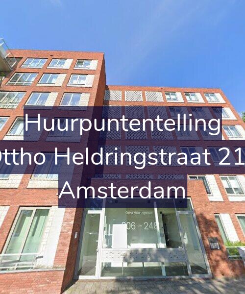 Foto gevel Huurpuntentelling voor Ottho Heldringstraat 212, Amsterdam