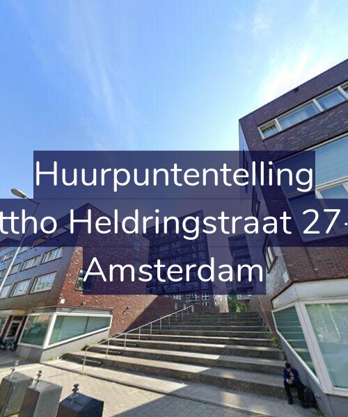 Foto gevel Huurpuntentelling voor Ottho Heldringstraat 27-Z, Amsterdam