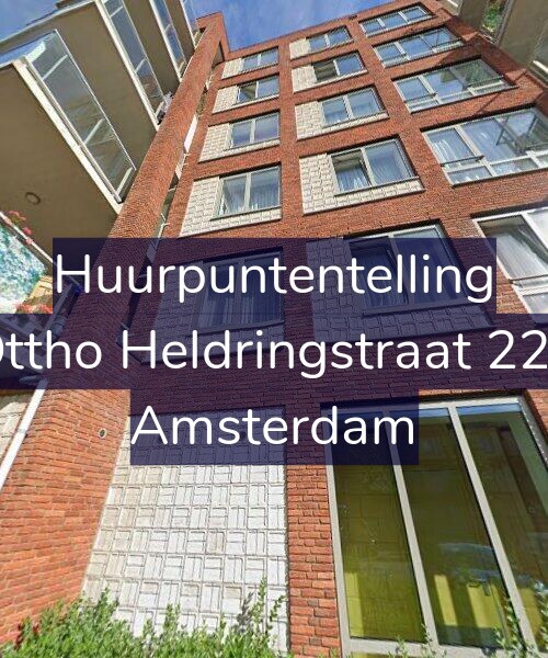Foto gevel Huurpuntentelling voor Ottho Heldringstraat 224, Amsterdam