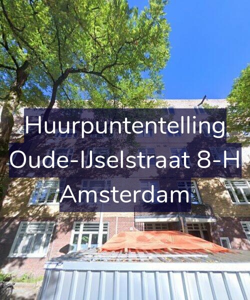 Foto gevel Huurpuntentelling voor Oude-IJselstraat 8-H, Amsterdam