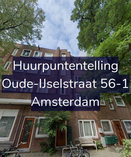 Foto gevel Huurpuntentelling voor Oude-IJselstraat 56-1, Amsterdam