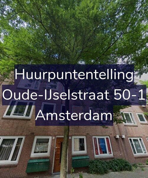 Foto gevel Huurpuntentelling voor Oude-IJselstraat 50-1, Amsterdam